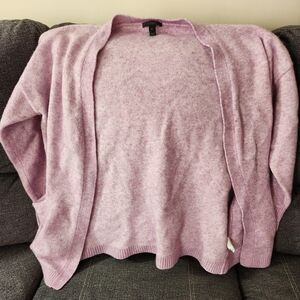 J Crew Purple Cardigan